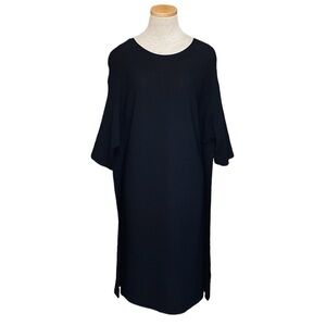 Colletta Dress NWT Black Shift Sweater Knit Size Small